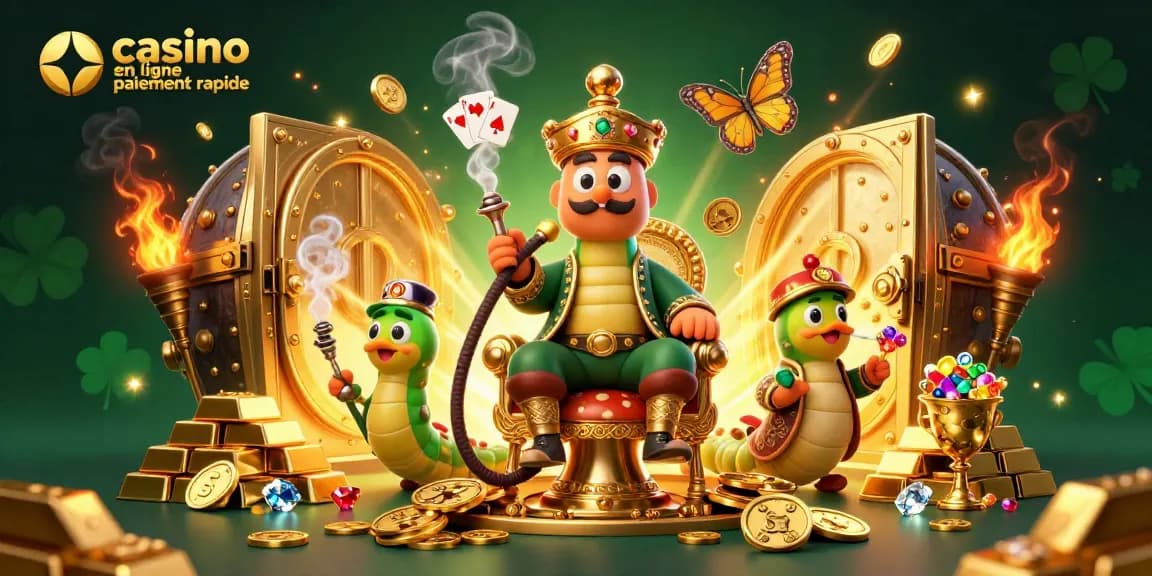 Jouez et gagnez vite avec le casino en ligne paiement rapide offrant des retraits instantanés.