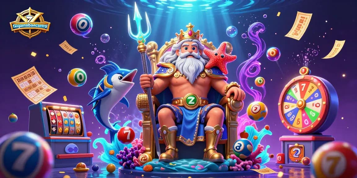 Engage in excitement with taigamebancaanxu featuring 3D Neptune and lottery elements.