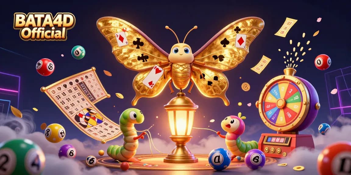 Experience vibrant gaming moments with BATA4D Official, featuring dynamic lottery elements and a magical atmosphere.