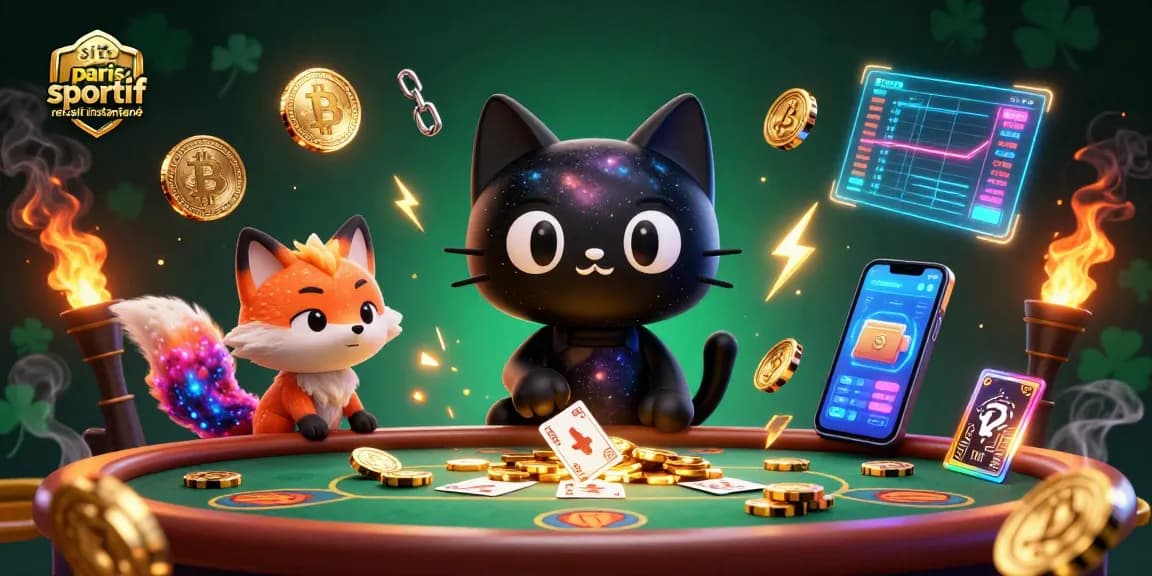 Placez vos paris sur un site paris sportif retrait instantané avec des gains éclatants et des crypto-monnaies.