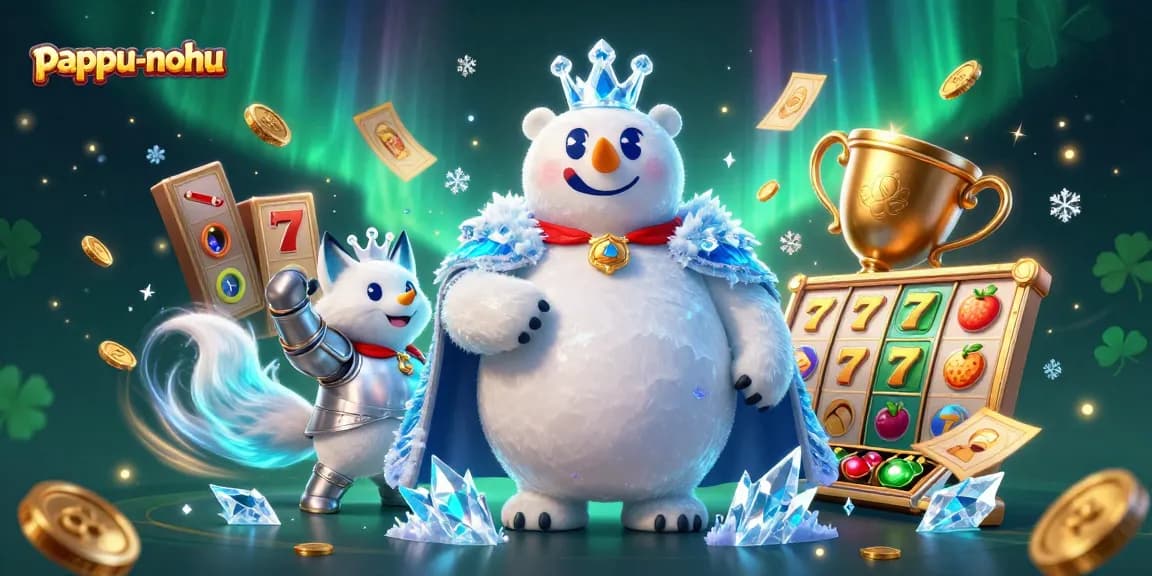 Engage with the thrilling Pappu-nohu experience through exciting slot reels and vibrant gaming elements.