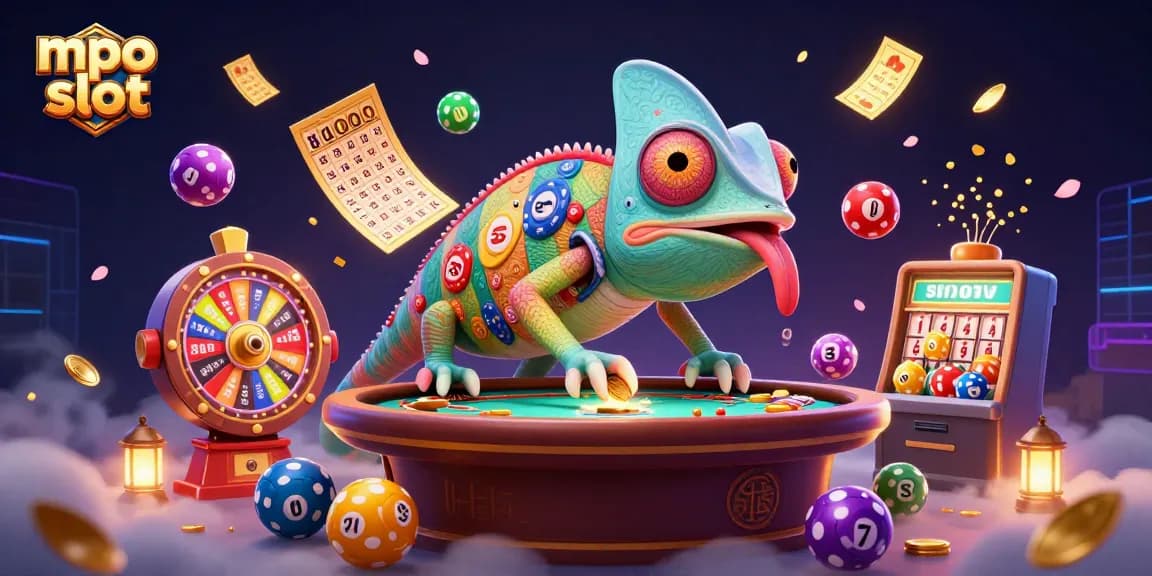 Engage in mpo slot gaming with vibrant 3D characters and dynamic casino elements alive in action.