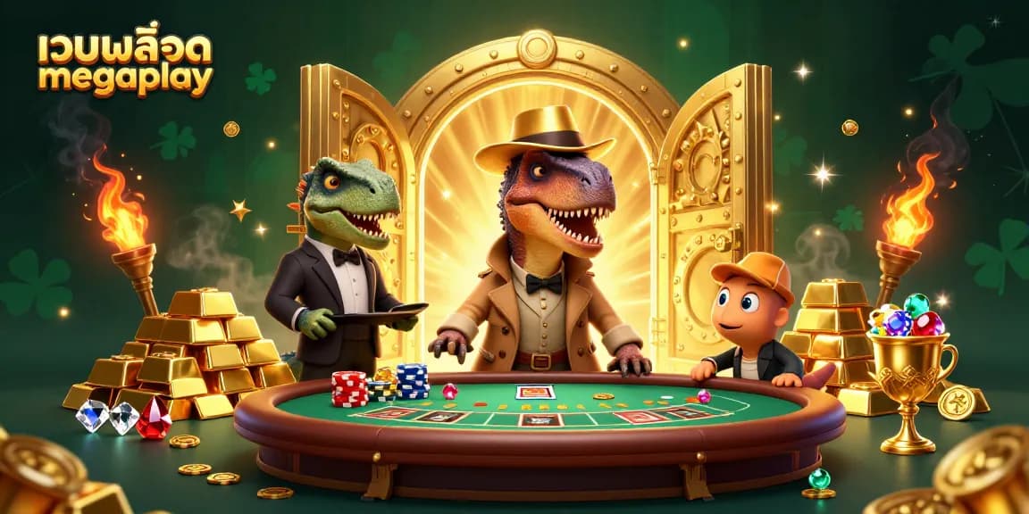เล่นเกมสล็อตออนไลน์ที่เว็บสล็อต megaplay สนุกกับโบนัสและเครดิตฟรีมากมาย