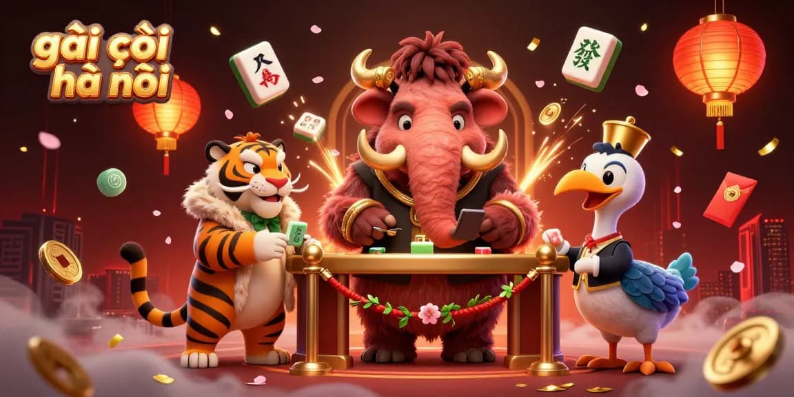 Experience the thrill of gái gọi hà nội with a vibrant casino scene showcasing lively characters and dynamic game elements.