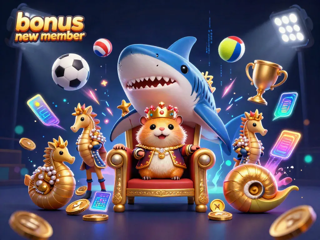 Engage new players with our stunning bonus new member offers, featuring dynamic casino elements.