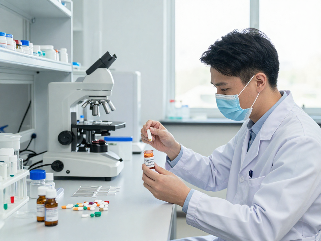 TB 500 Benefits demonstrated through modern pharmaceutical research in a lab setting.