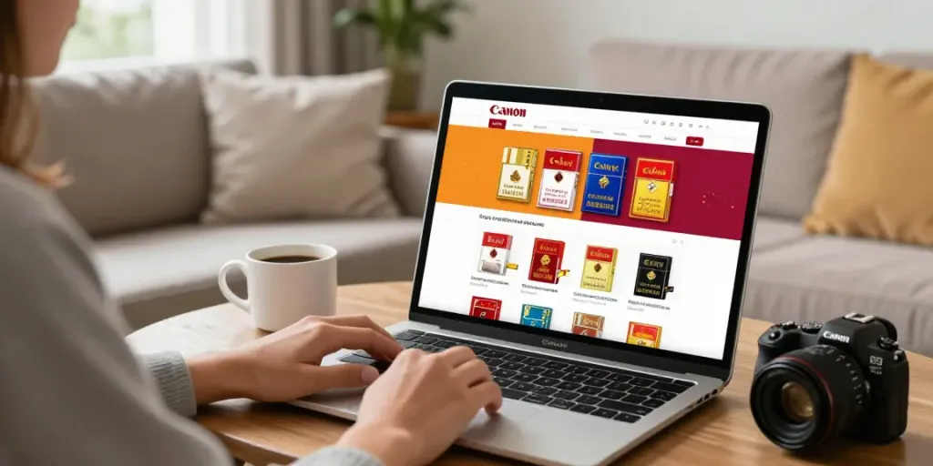 Engaging online shopping for wholesale cigarette online in a cozy setting.