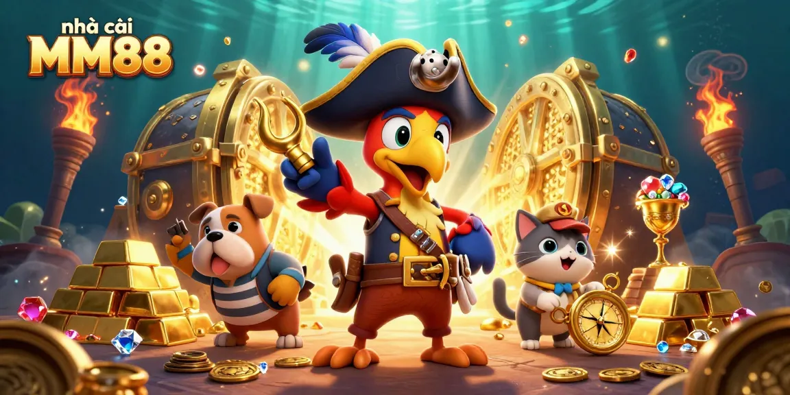 Engage with exciting games at nhà cái MM88 featuring diverse treasures and 3D characters.