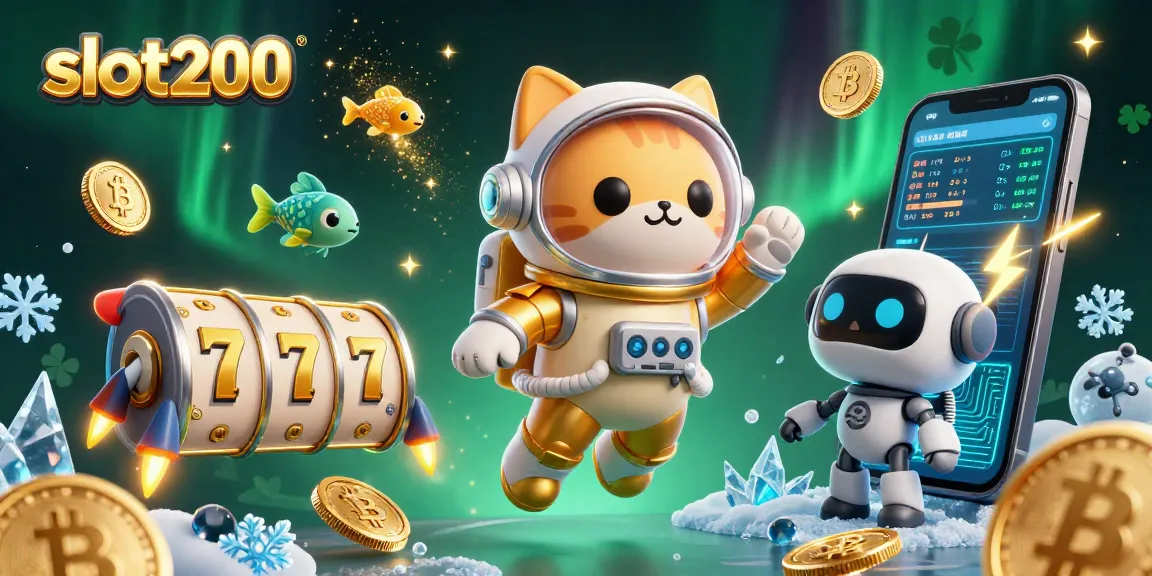 Engage with slot200's exciting visuals, featuring dynamic slots gameplay with crypto elements.