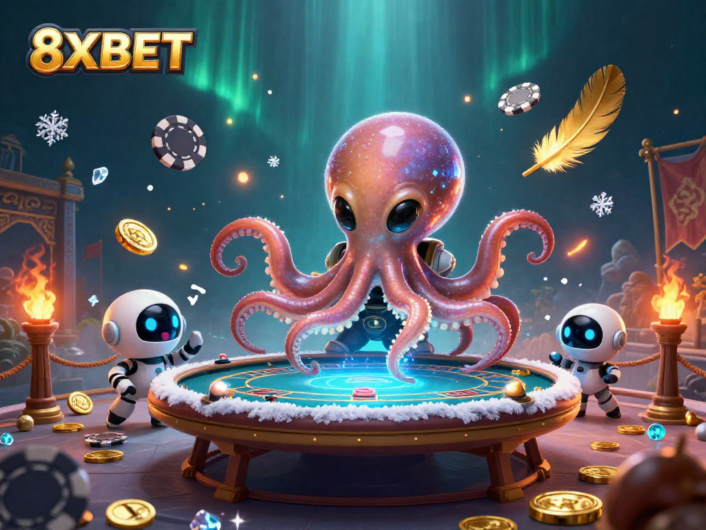 Experience thrilling gameplay with 8XBET's vibrant 3D casino universe.