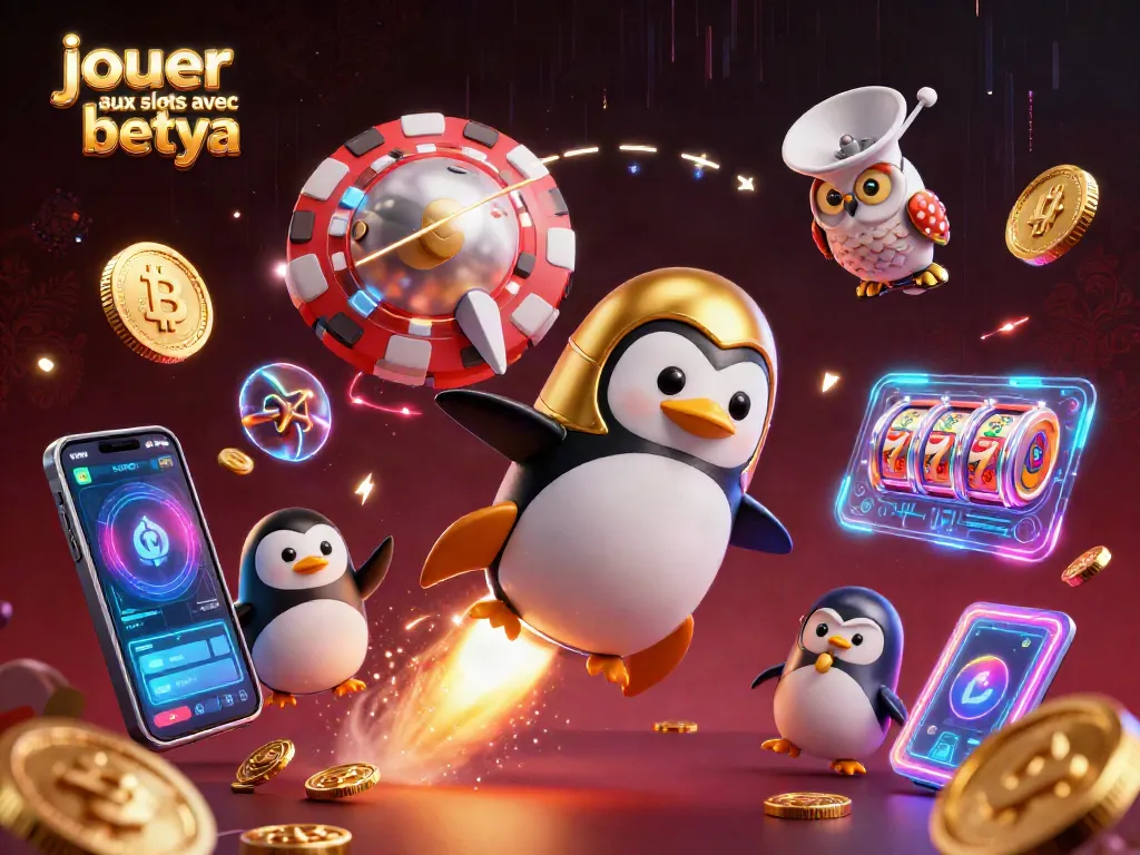 Experience exciting gameplay and thrills as you jouer aux slots avec betya in a vibrant 3D casino world.
