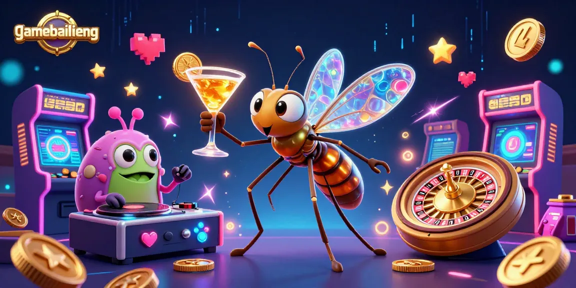 Experience gamebailieng with a vibrant casino-themed illustration showcasing strategic gameplay and unique characters.